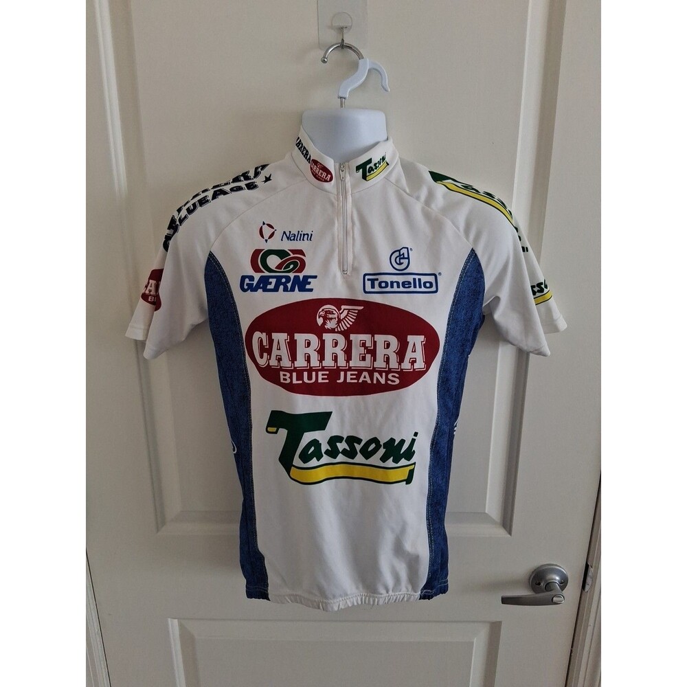 Vintage 1992 Carrera Jeans Tassoni Nalini Team  cycling jersey shirt - size 4